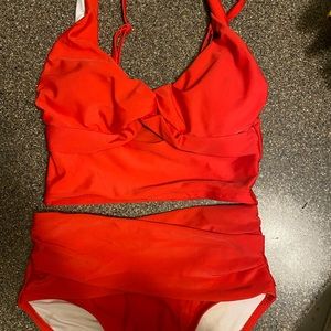 Red bikini size XS